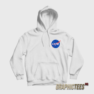 Cum NASA Logo Parody Hoodie