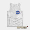 Cum NASA Logo Parody Tank Top