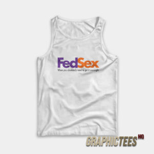 Fed Sex FedEx Tank Top