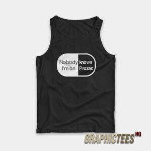 Robbie Williams Nobody Knows I'm On Prozac Tank Top