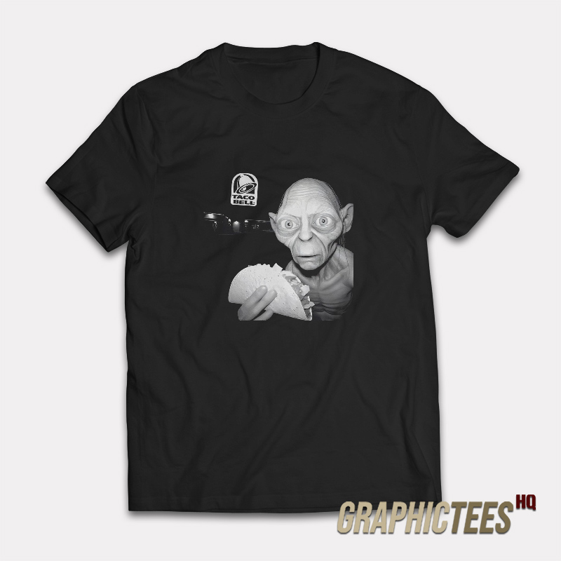 The Lord Of The Rings Gollum Taco Bell T-Shirt The Lord Of The Rings Gollum Taco Bell T-Shirt