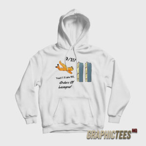 Garfield Yeah I’ll Take 911 Orders Of Lasagna Hoodie