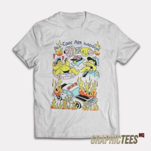 Simpsons Police ACAW All Cops Are Wiggum T-Shirt