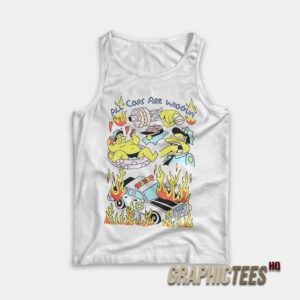 Simpsons Police ACAW All Cops Are Wiggum Tank Top