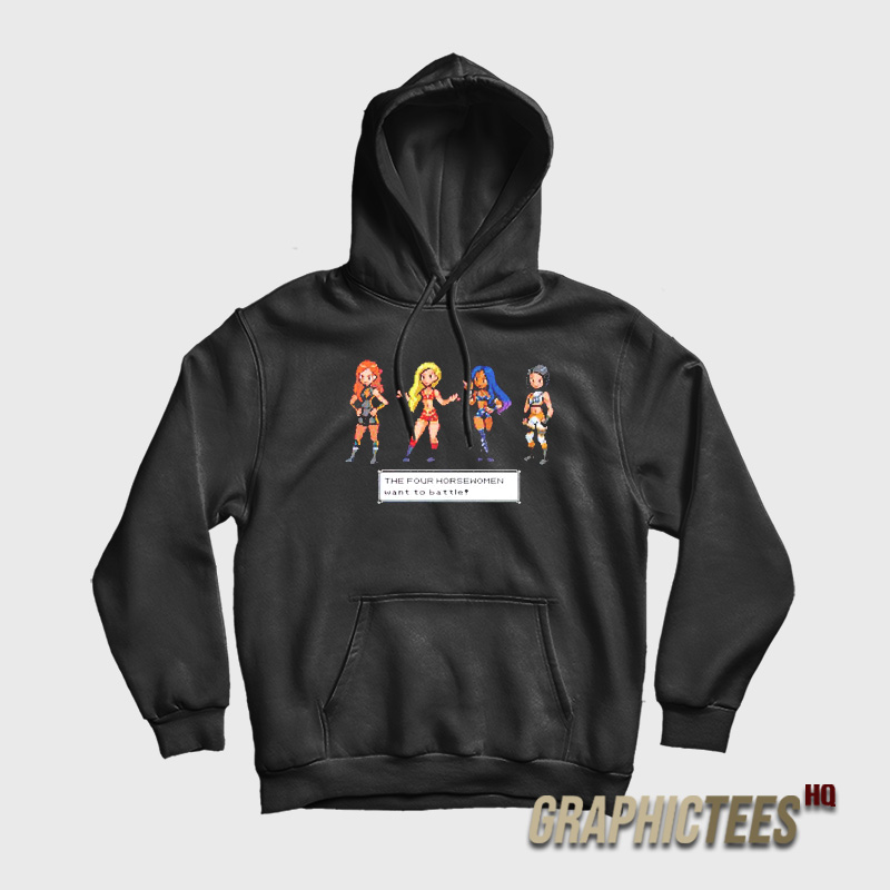 The Four Horsewomen Sprite Want to Battle Hoodie The Four Horsewomen Sprite Want to Battle Hoodie
