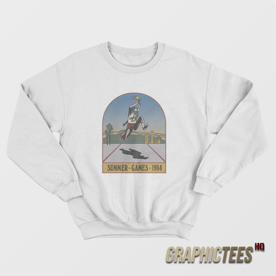 Summer Games 1984 Chris Knight Sweatshirt Summer Games 1984 Chris Knight Sweatshirt