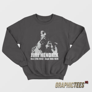 White Men Can’t Jump Jimi Hendrix 1942 – 1970 Sweatshirt