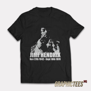 White Men Can’t Jump Jimi Hendrix 1942 – 1970 T-Shirt