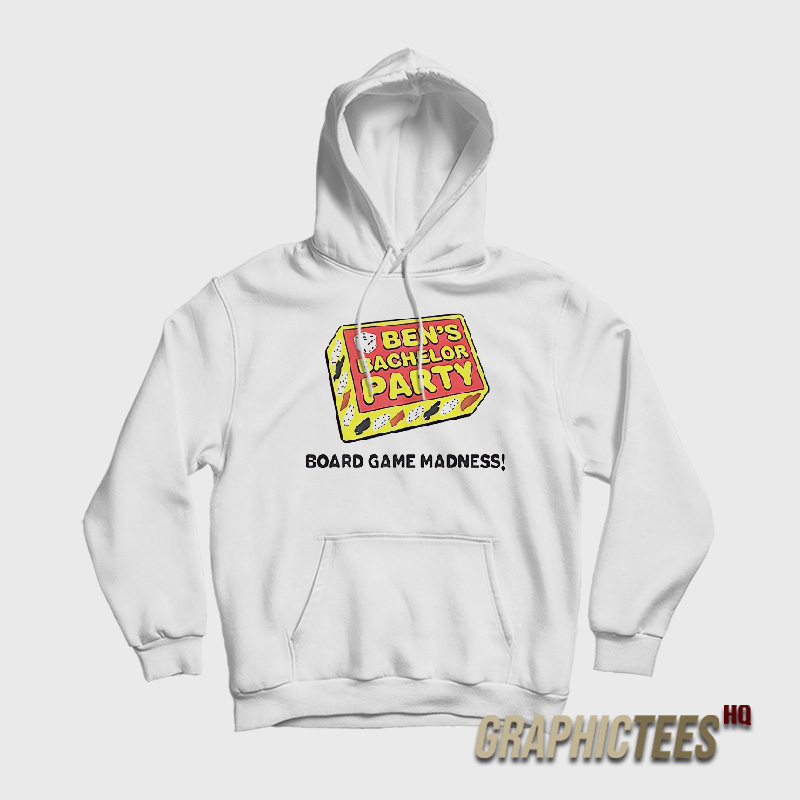 Ben’s Bachelor Party Board Game Madness Hoodie Ben’s Bachelor Party Board Game Madness Hoodie