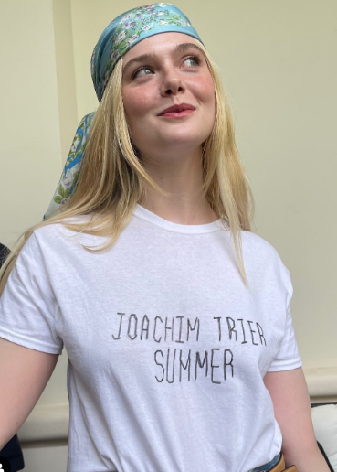 Elle Fanning Joachim Trier Summer T-Shirt Elle Fanning Joachim Trier Summer T-Shirt