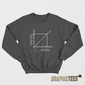 Fuck Around and Find Out Math Graph Graphic Sweatshirt