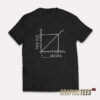 Fuck Around and Find Out Math Graph Graphic T-Shirt