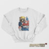 Trump Raccoon 4th of July Red White and Feral Sweatshirt