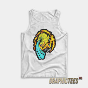 Up In Flame Fire Roller Coaster Busch Gardens 1992 1998 Tank Top