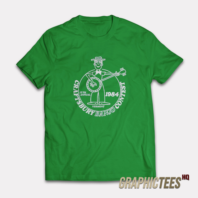 Craftsbury Banjo Contest T-Shirt Craftsbury Banjo Contest T-Shirt