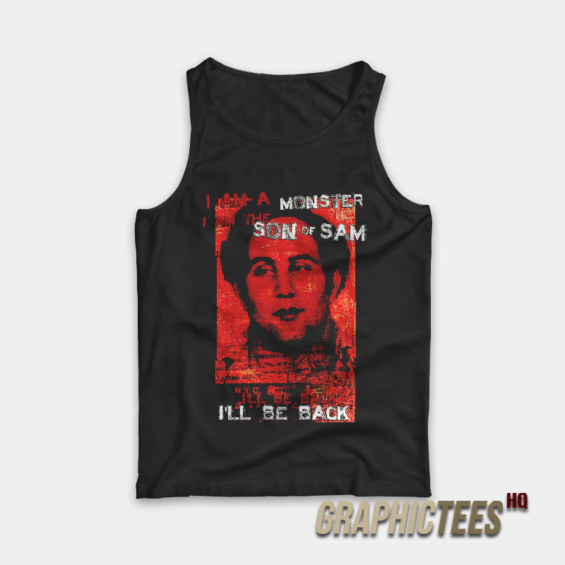 David Berkowitz Monster Son Of Sam Tank Top David Berkowitz Monster Son Of Sam Tank Top