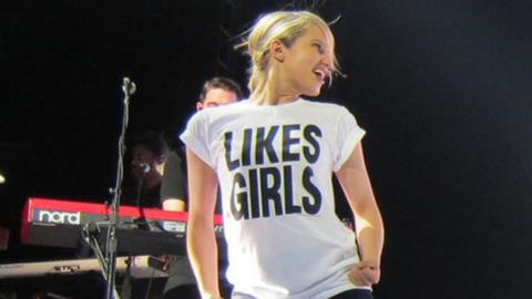 Dianna Agron Likes Girls T-Shirt Dianna Agron Likes Girls T-Shirt