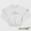 I Bet On Losing Dogs Peanuts Snoopy Sweatshirt