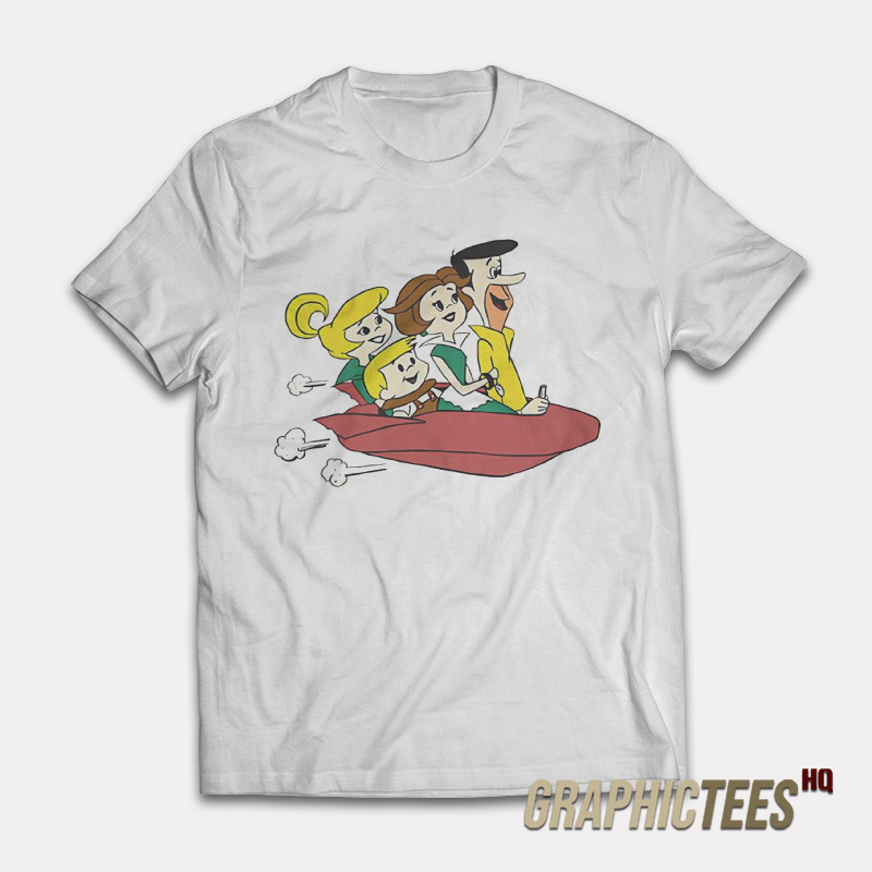 Sarah Connor The Terminator Wearing The Jetsons T-Shirt Sarah Connor The Terminator Wearing The Jetsons T-Shirt