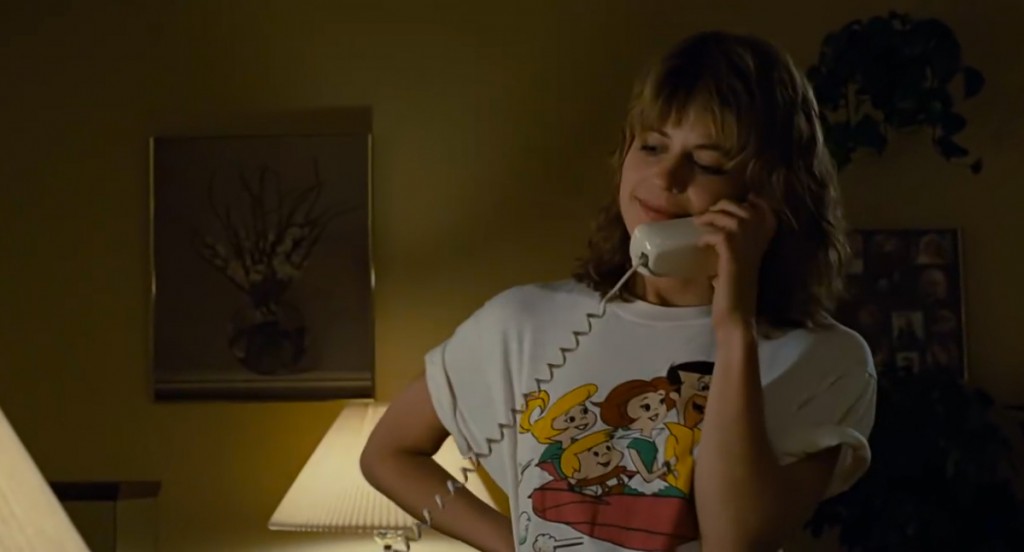 Sarah Connor The Terminator Wearing The Jetsons T-Shirt Sarah Connor The Terminator Wearing The Jetsons T-Shirt