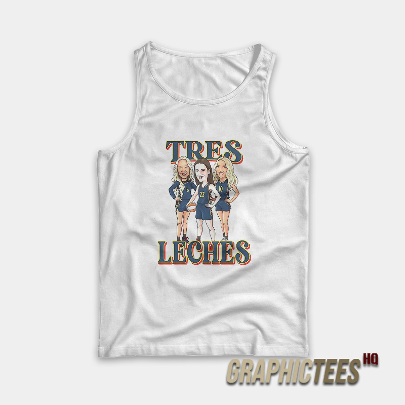 Tres Leches Caitlin Clark Sophie And Lexie Tank Top Tres Leches Caitlin Clark Sophie And Lexie Tank Top