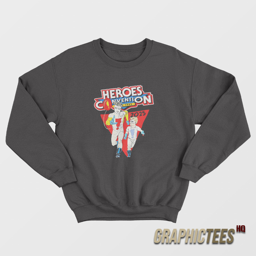 Heroes Convention 1982 Sweatshirt Heroes Convention 1982 Sweatshirt