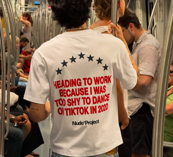 Heading To Work Because I Was Too Shy To Dance On Tiktok T-Shirt Heading To Work Because I Was Too Shy To Dance On Tiktok T-Shirt