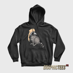 Raccoon Wearing Human Arm Hat Hoodie meme