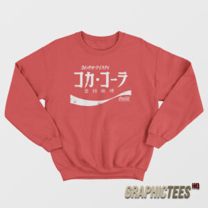 Coca-Cola Japanese Coke Sweatshirt