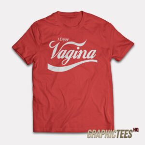 Slash I Enjoy Vagina Logo Parody T-shirt