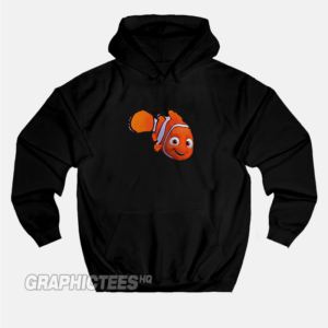 Orange Fish Cartoon Hoodie