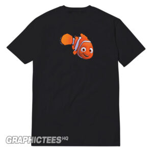 Orange Fish Cartoon Tee Shirt