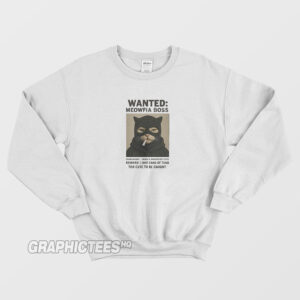 Wanted Meowfia Boss Sweatshirt Front