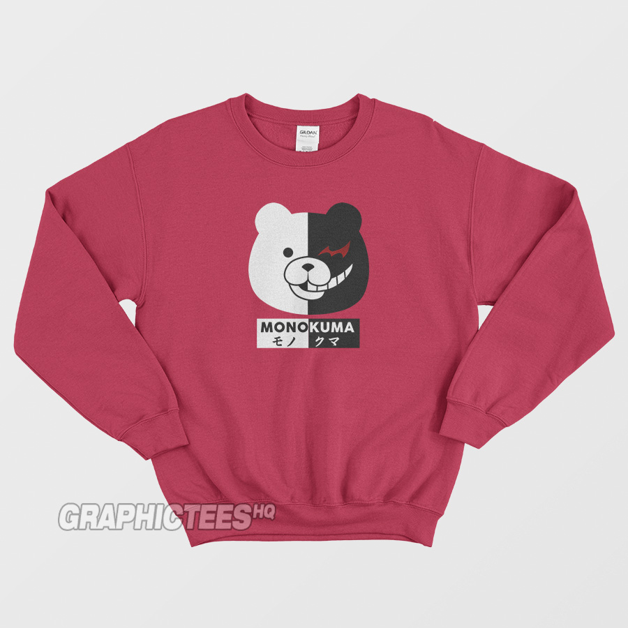 Funny Monokuma Danganronpa Sweatshirt