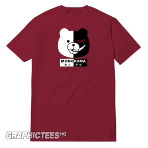 Funny Monokuma Danganronpa Tee Shirt