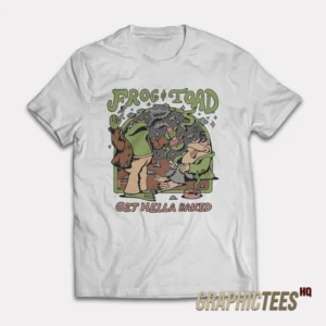 Frog And Toad Get Hella Baked T-shirt